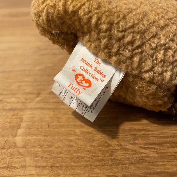 Ty Beanie Babies Tuffy Dog Brown 1996 – New Tag Protector VINTAGE - Picture 4 of 10